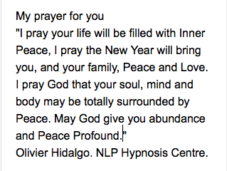 Happy New Year. Peace Profound.